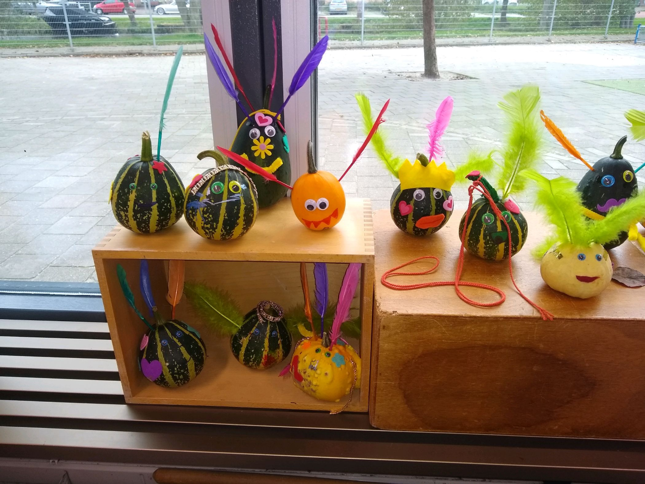 Herfstsfeer in groep 3/4