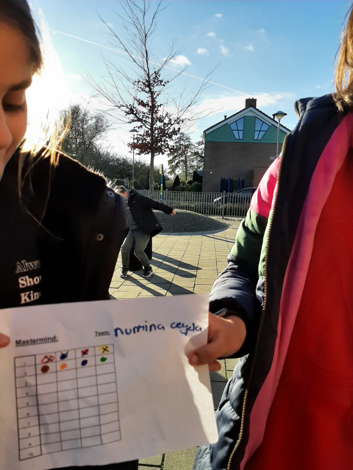 Mastermind op het schoolplein