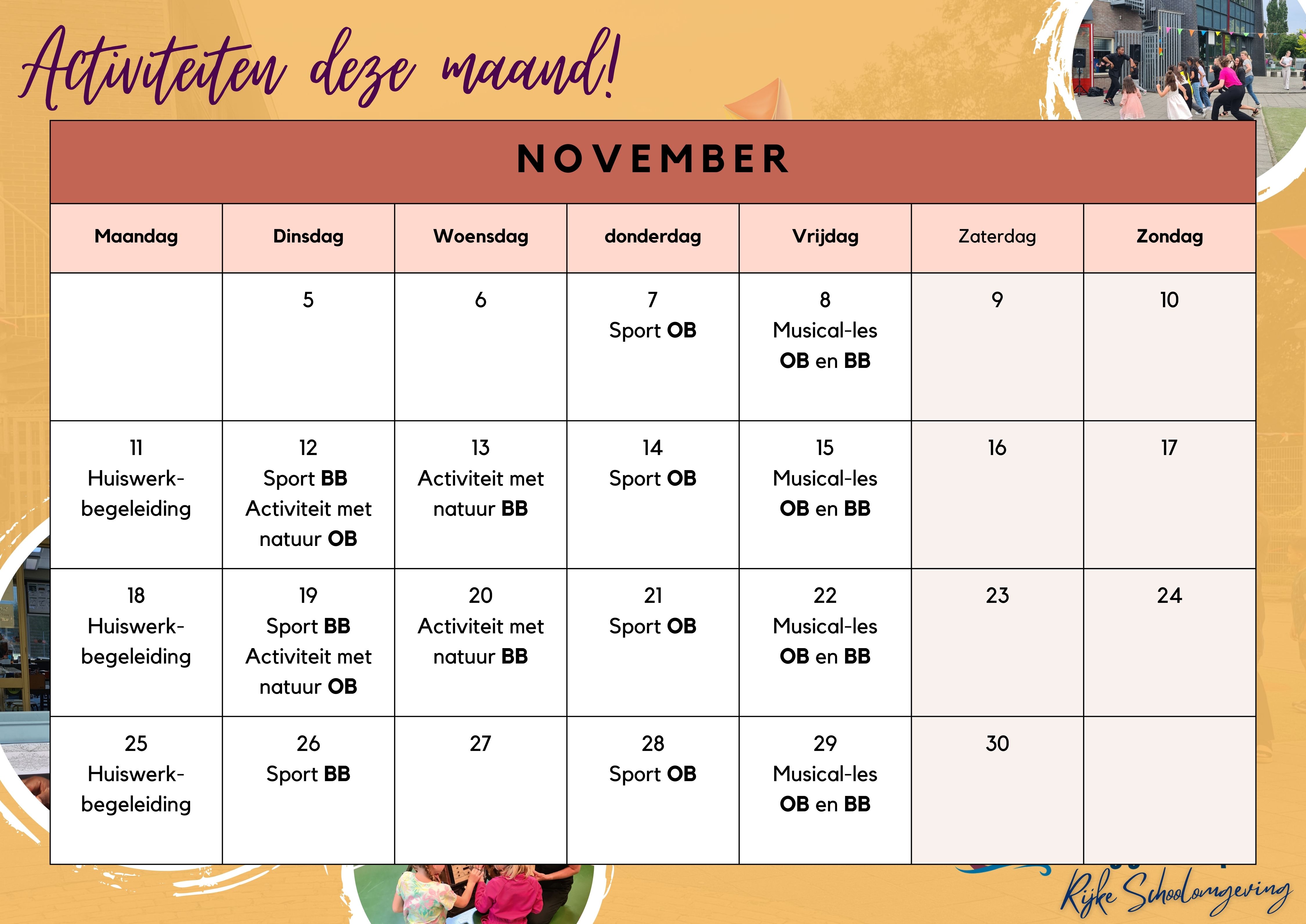 RSO - Naschoolse activiteiten